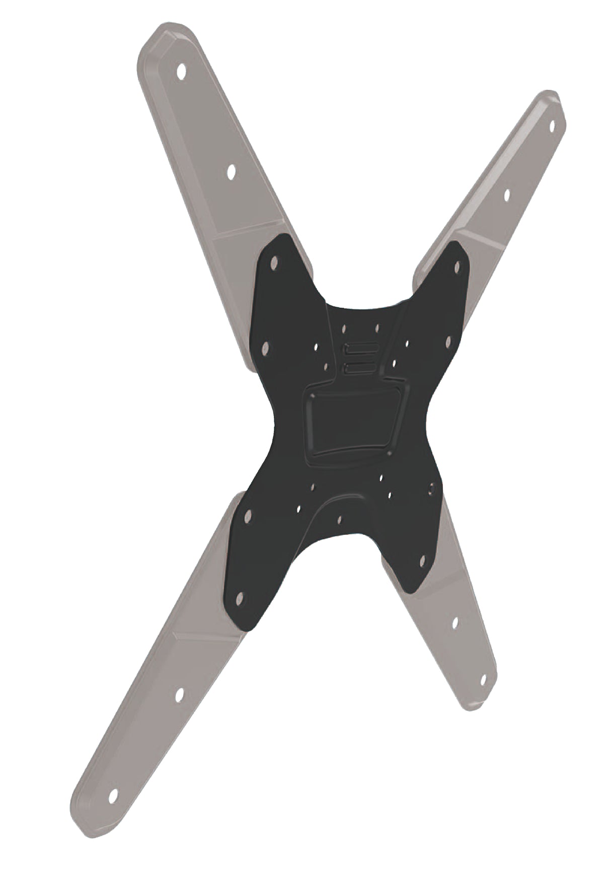 Tv Seinäkiinnike Täysin siirrettävä 26-42 " 30 kg Hopea/musta