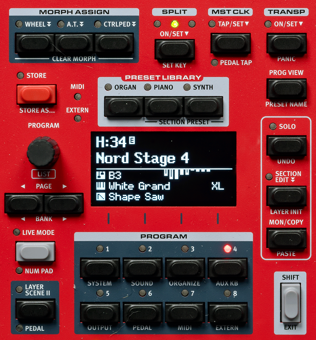 Nord Stage 4 Compact Electric Piano