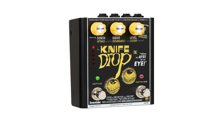 Eventide Knife Drop -suboktavifuzz-pedaali