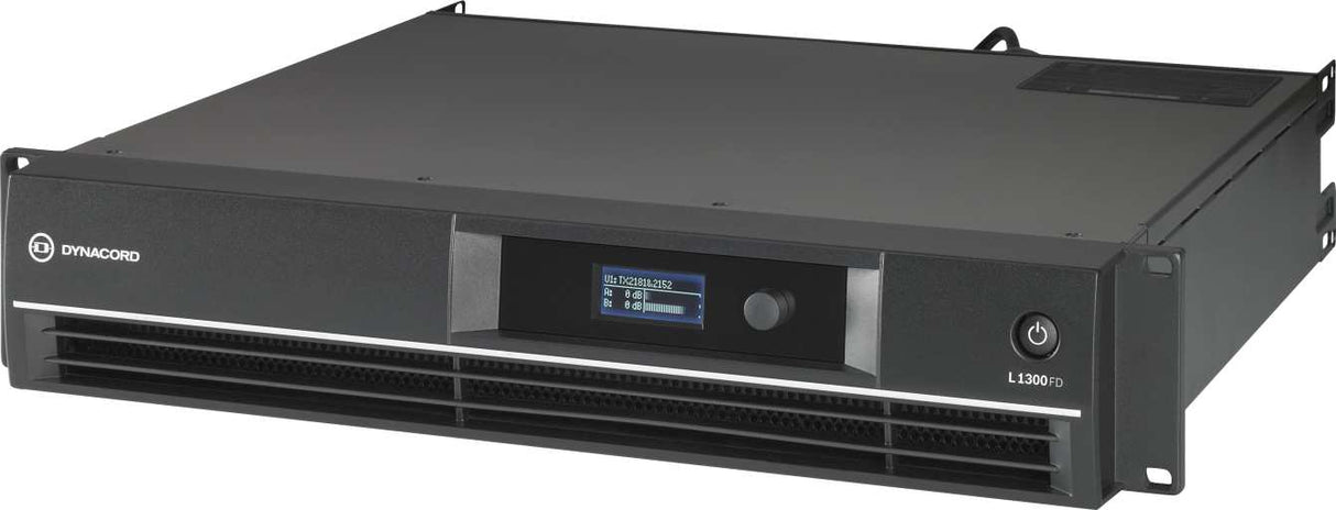 Dynacord L1300FD - Digitaalinen Vahvistin (2x650W, DSP)