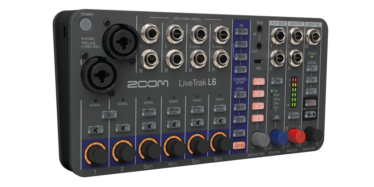 ZOOM LiveTrak L-6