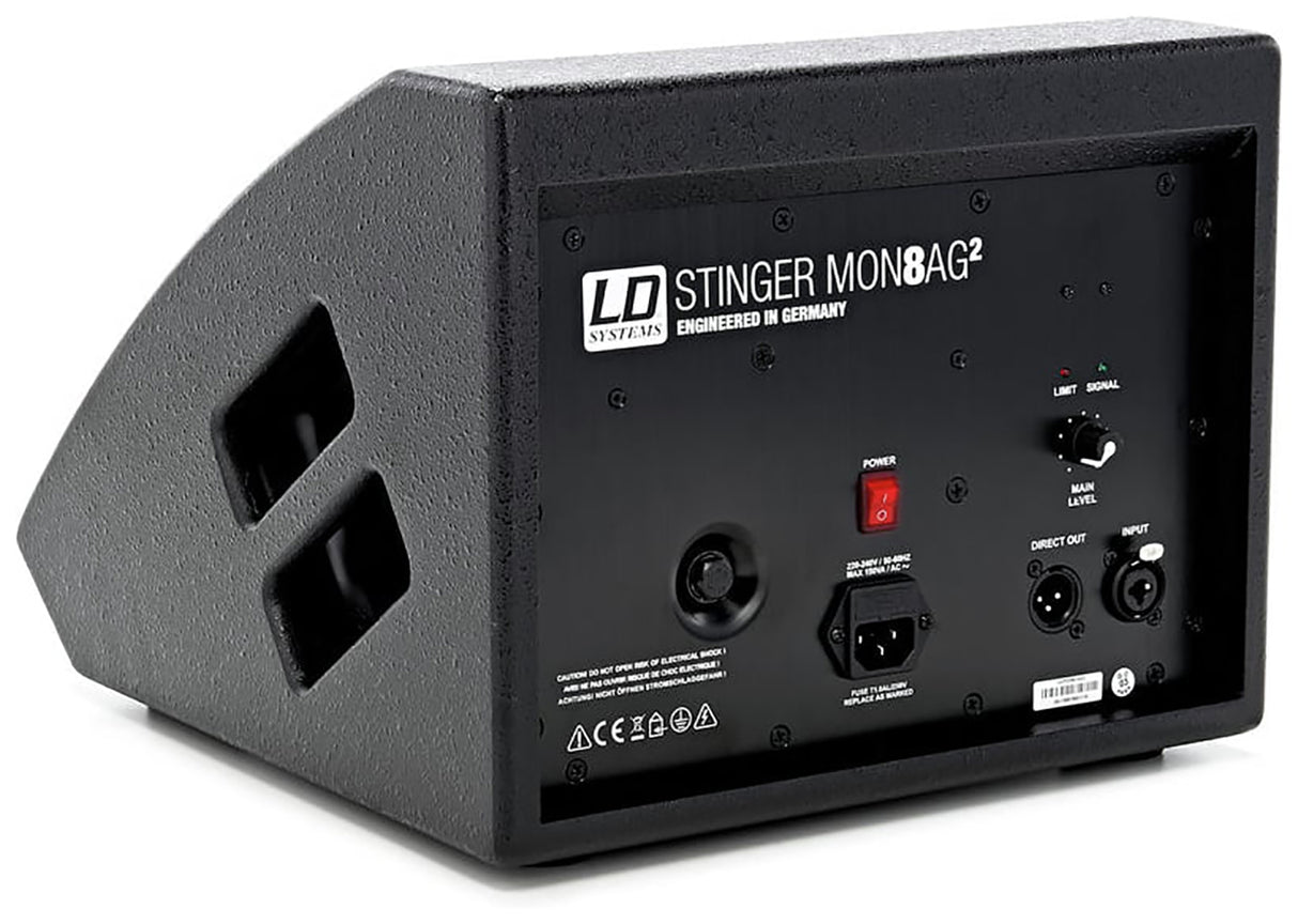 LD Systems MON-81A G2, aktiivinen näyttämömonitori