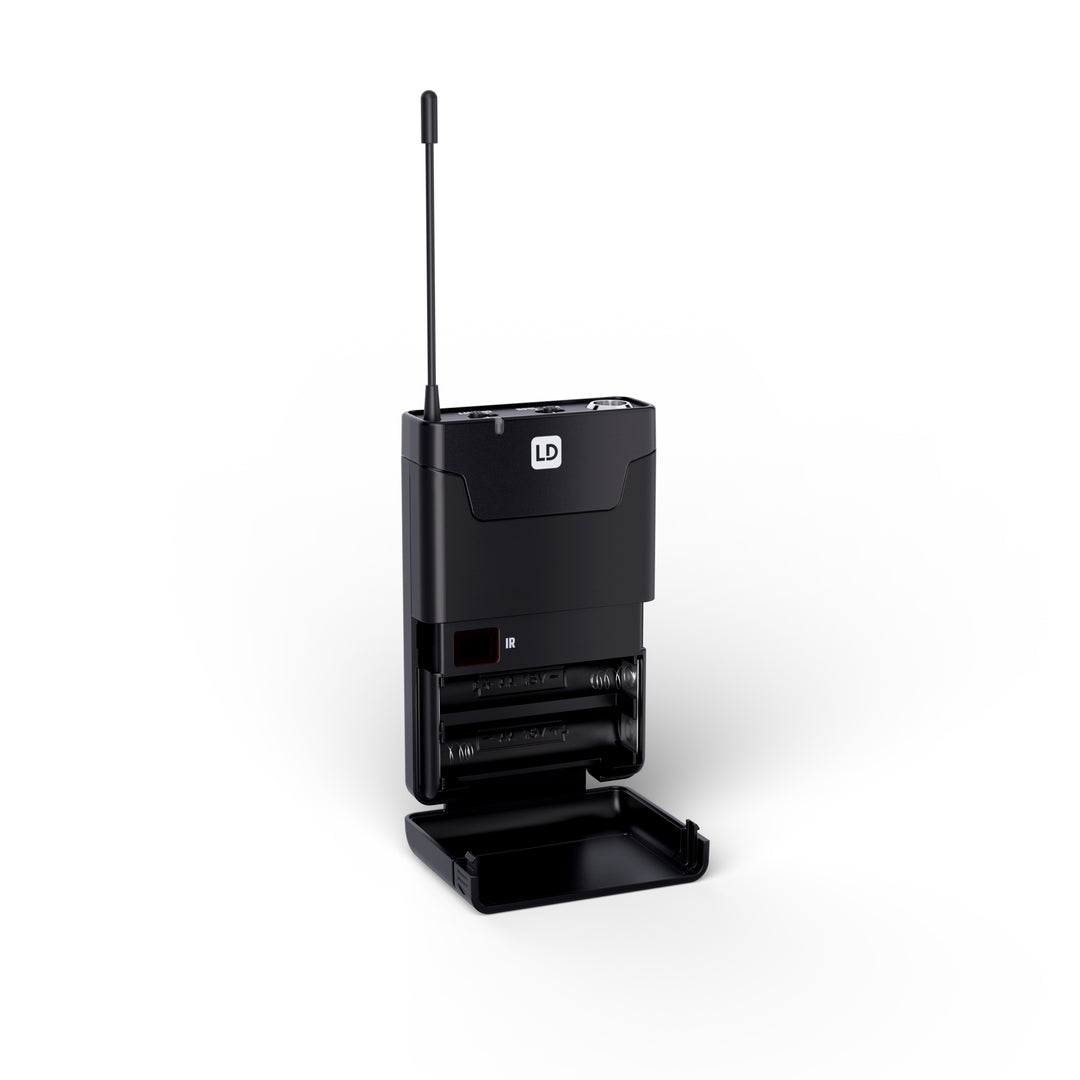 LD Systems ANNY® 10 BPH 2 B5 - 10" bærbart batteridrevet Bluetooth® PA-system med mixer og 2x headsetmikrofoner (inkl. bodypacks)