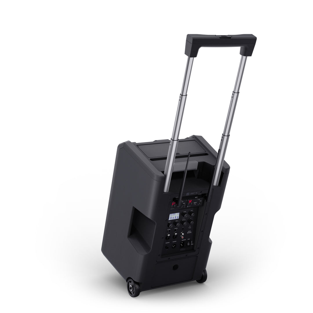 LD Systems ANNY® 10 BPH 2 B5 - 10" bærbart batteridrevet Bluetooth® PA-system med mixer og 2x headsetmikrofoner (inkl. bodypacks)
