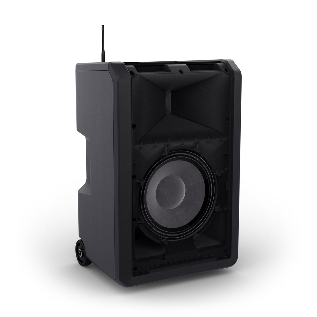 LD Systems ANNY® 10 HHD B8 - 10" kannettava akkukäyttöinen Bluetooth®-PA-järjestelmä mikserillä ja 1x langattomalla käsimikrofonilla