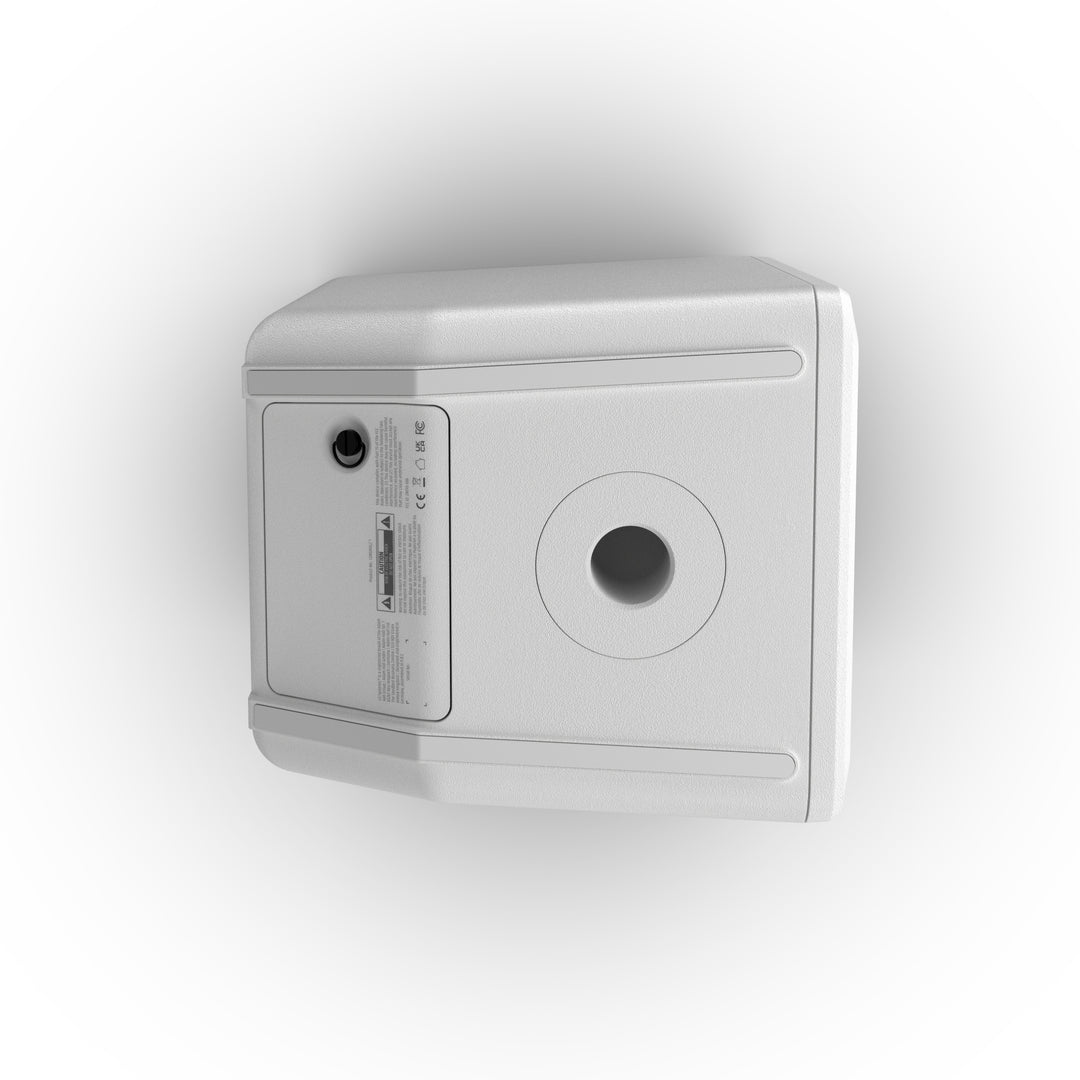 LD Systems ANNY® 8 BPH B6 W - Kannettava paristoilla toimiva Bluetooth® PA-kaiutin, jossa mikseri ja 1x headset-mikrofoni (sis. bodypack), Pure White