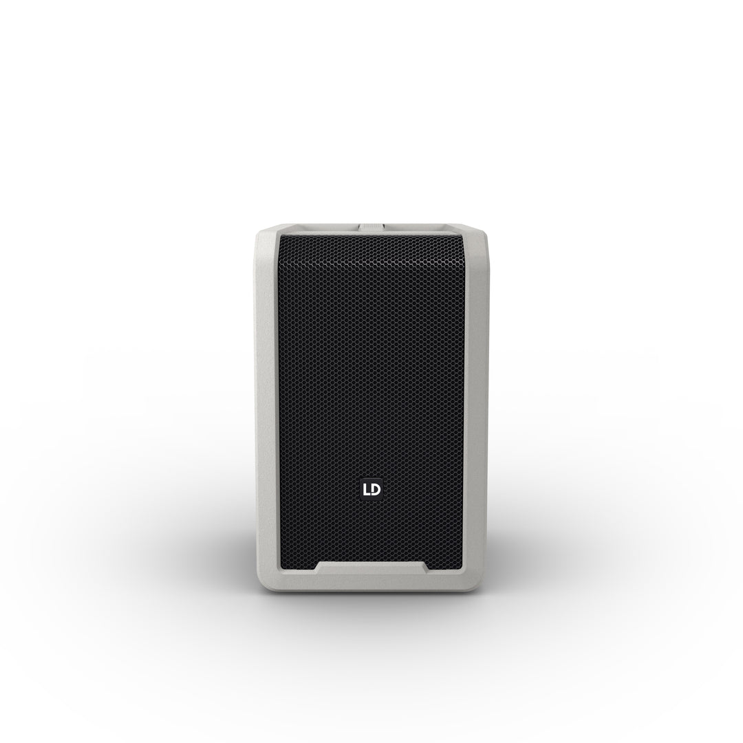LD Systems ANNY® 8 G - Kannettava akulla toimiva Bluetooth® PA-kaiutin mikserillä, Urban Grey