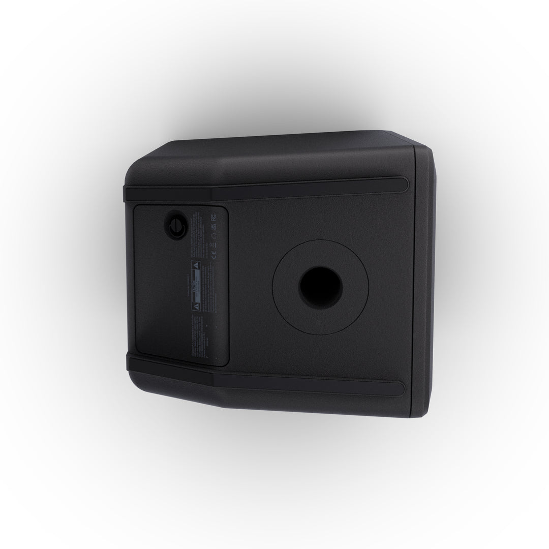 LD Systems ANNY® 8 HHD B8 - Kannettava akkukäyttöinen Bluetooth® PA-kaiutin mikserillä ja 1 x langattomalla käsimikrofonilla, Stage Black