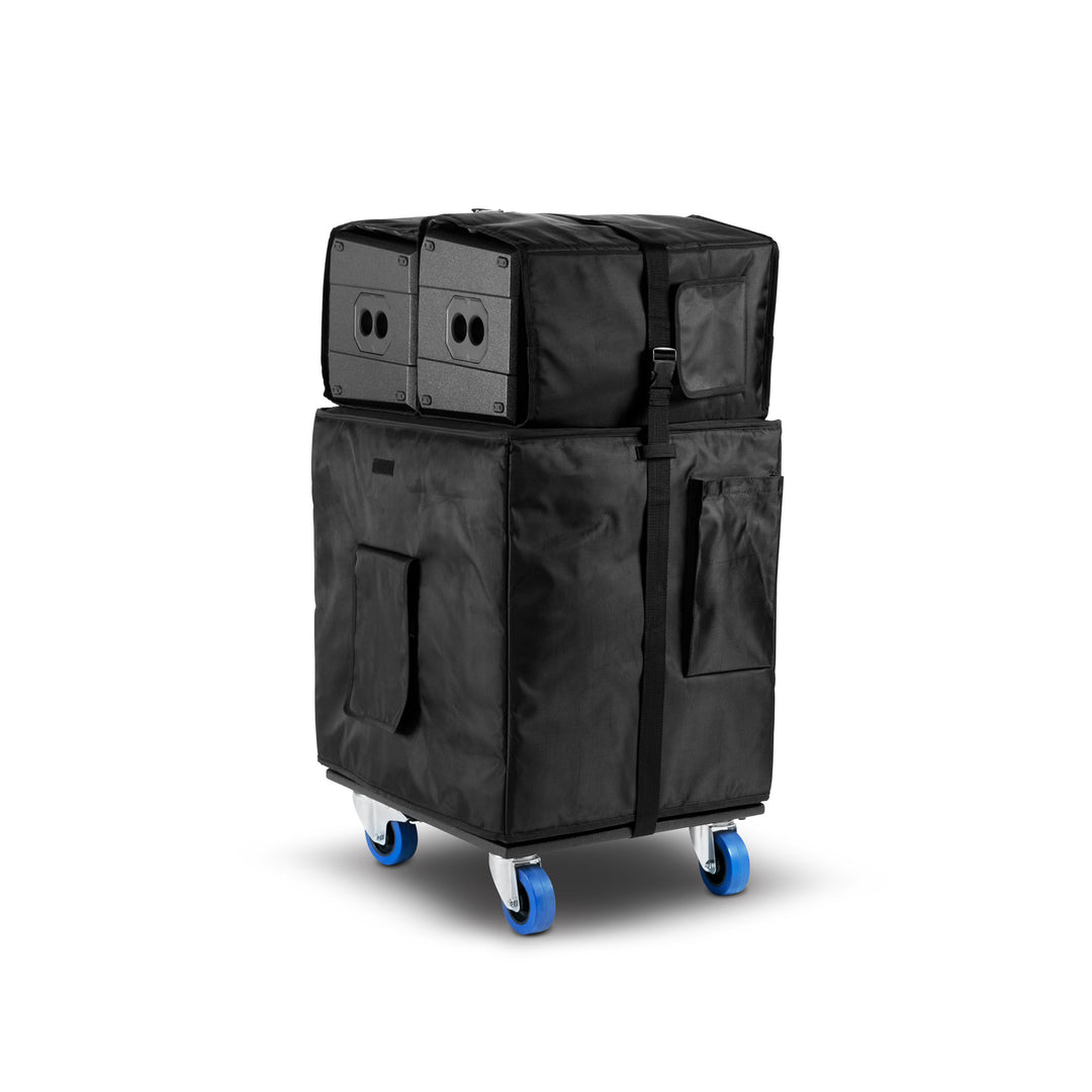 LD Systems DAVE 15 G4X BAG SET - Kuljetussarja pyörätasolle ja suojapeitteelle DAVE 15 G4X