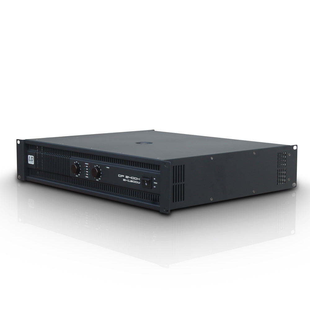 LD Systems DEEP2 2400 X - Tehovahvistin (2x600W, 8 Ohm)