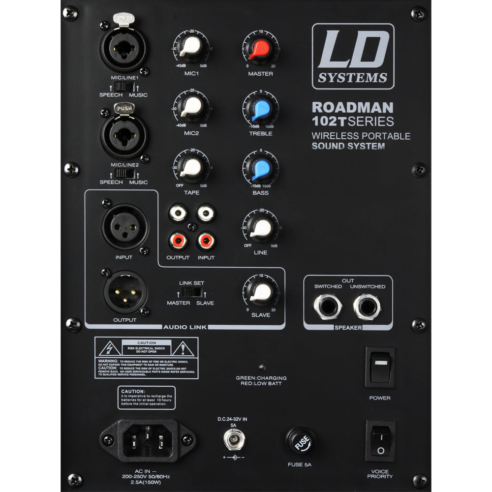 LD Systems Roadman 102 Headset Kannettava Aktiivikaiutin