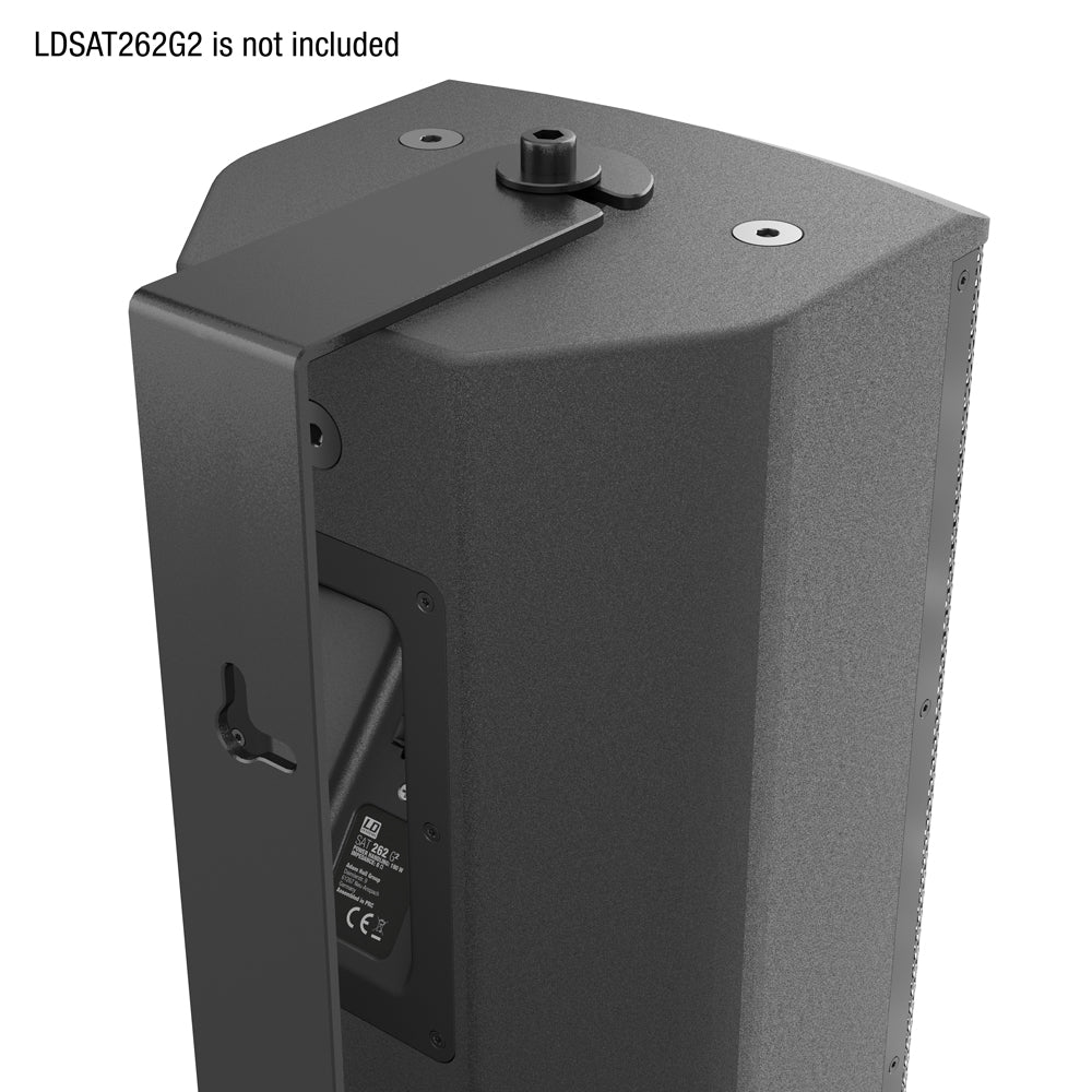 LD Systems SAT 262 G2 WMB - Kääntyvä seinäteline LDSAT262G2:lle, musta
