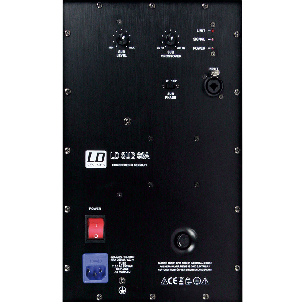 LD Systems SUB 88 A Aktiivinen Subwoofer