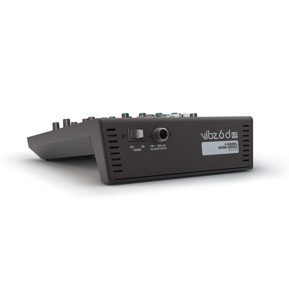 LD Systems VIBZ 6 D - 6-kanavainen mikseripöytä DFX:llä