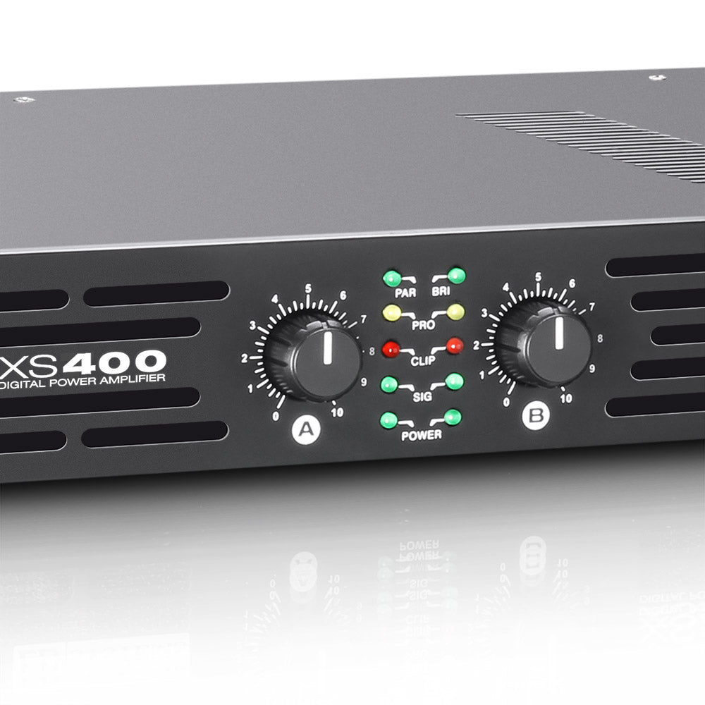 LD Systems XS 400 - Tehovahvistin (2x100W, 8 Ohm)