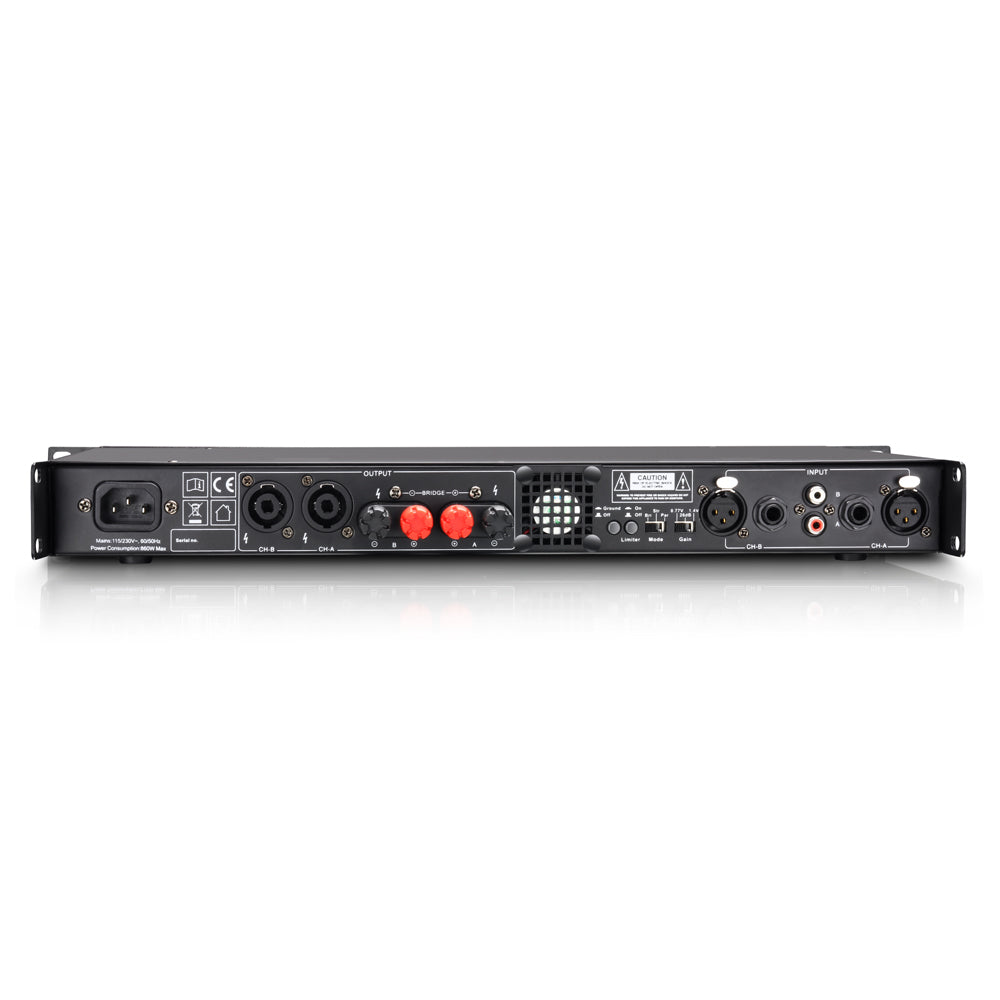 LD Systems XS 700 - Tehovahvistin (2x200W, 8 Ohm)