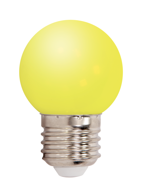 6 kpl. värjättyä LED lamppua