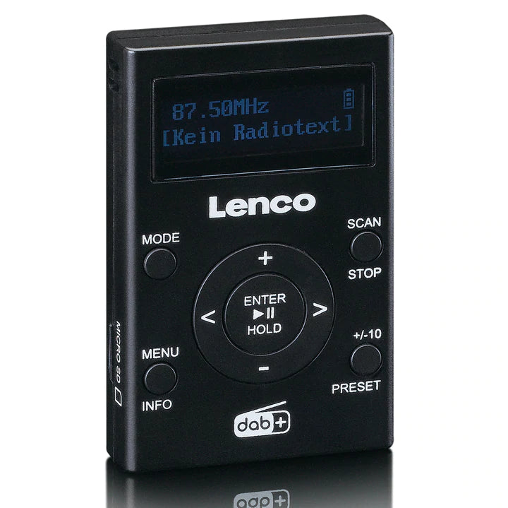 Lenco PDR-11 DAB+ Radio (musta)