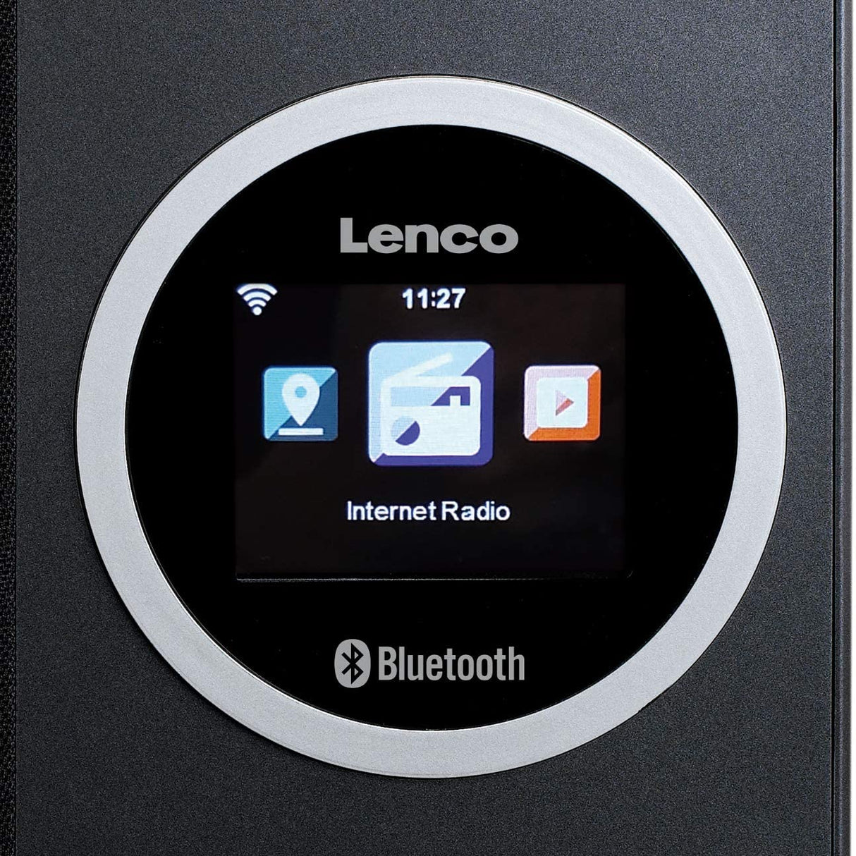 Lenco DIR-70 Internet Radio m. Bluetooth (Musta)