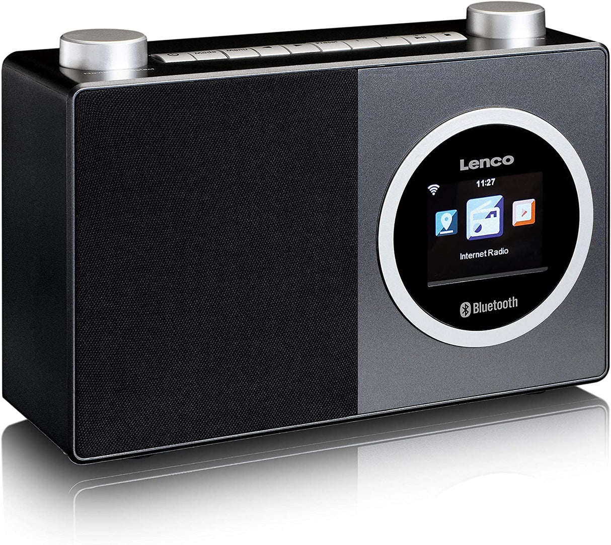 Lenco DIR-70 Internet Radio m. Bluetooth (Musta)