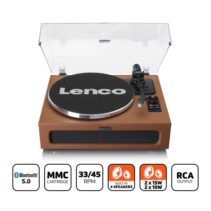 Lenco LS-430 Bluetooh levysoitin (ruskea)
