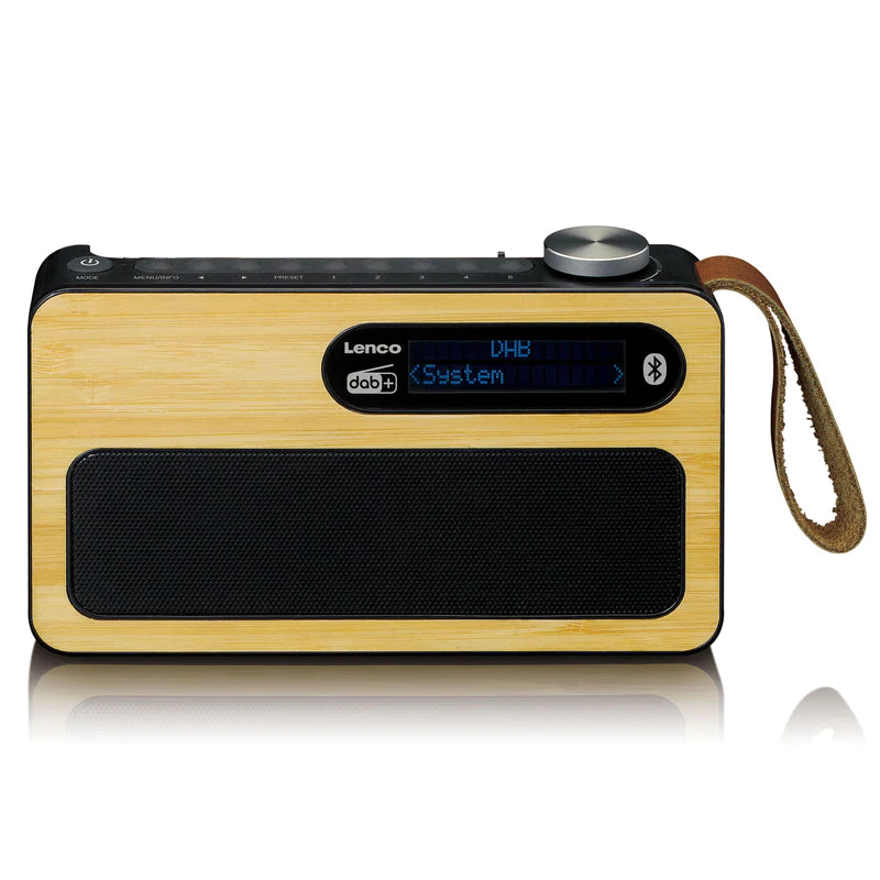 Lenco PDR-040 DAB+ Radio (Bambu/musta)