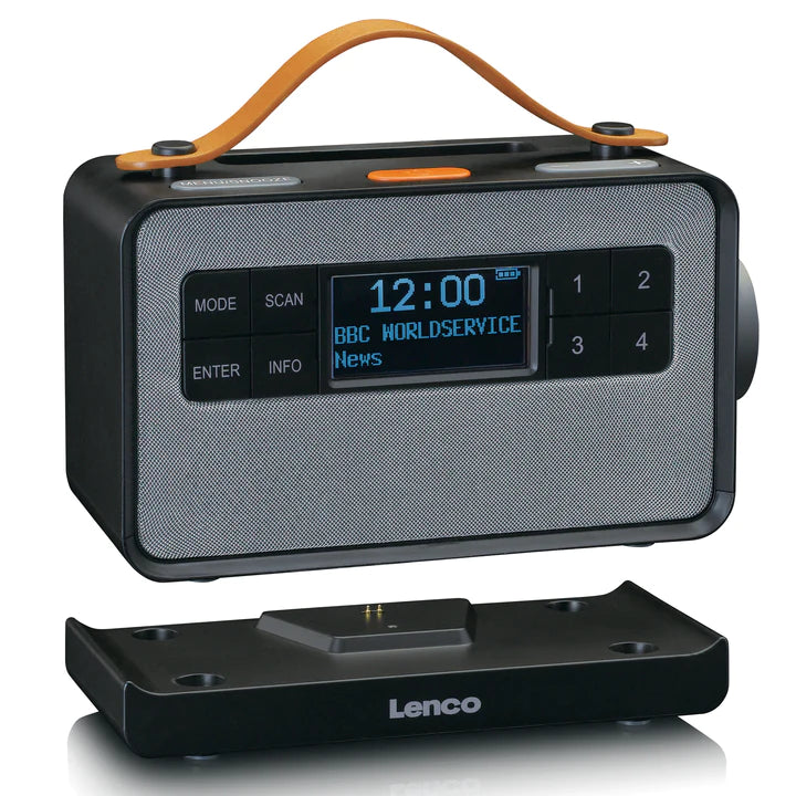 Lenco PDR-065 DAB+ Radio (Musta)