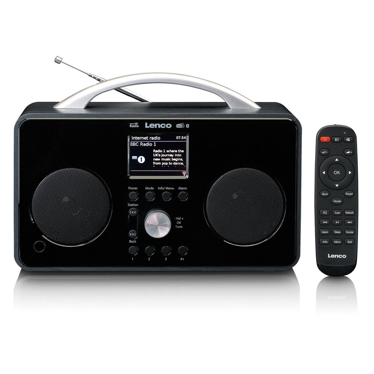 Lenco PIR-645 Internet Radio (musta)