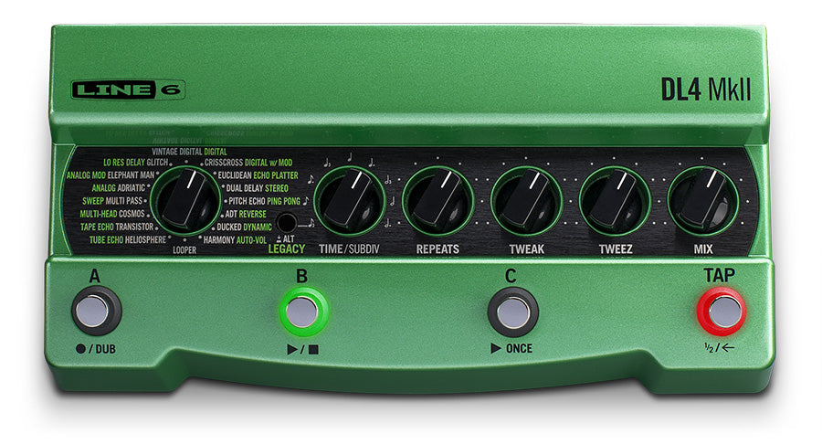 Line6 DL4 MKII Delay kitara pedaali
