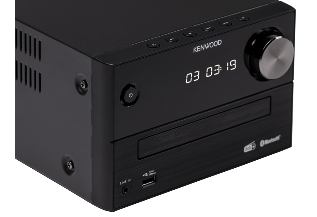 Kenwood M-420DAB Mini -järjestelmä, jossa on Bluetooth ja DAB+.