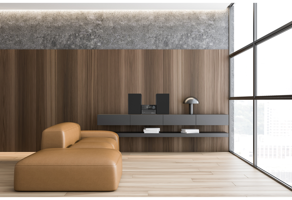 Kenwood M-420DAB Mini -järjestelmä, jossa on Bluetooth ja DAB+.