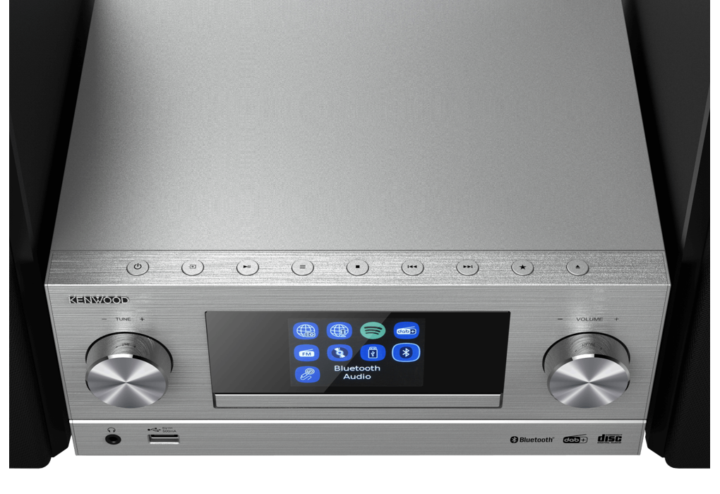 Kenwood M9000S Smart Mini -järjestelmä (hopea)