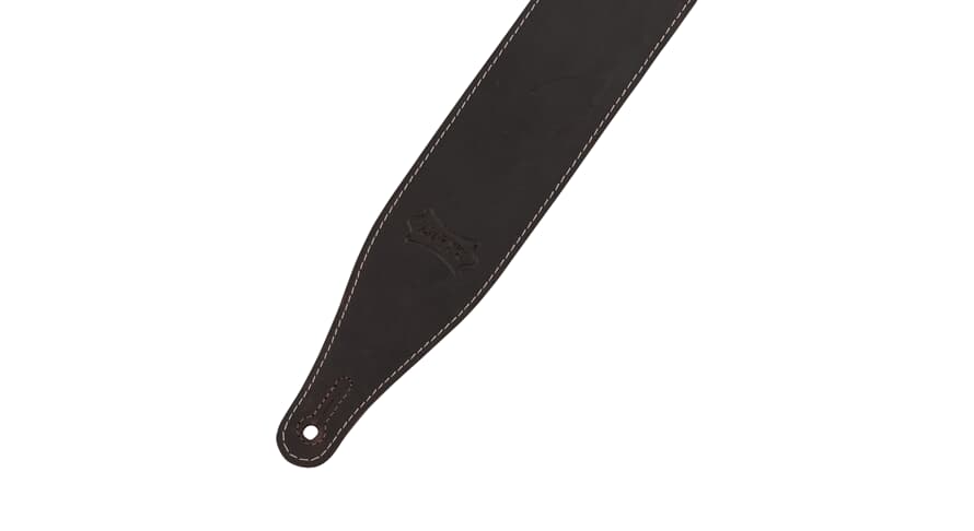 Levys M17BAS kitarahihna 2 1/2", tummanruskea