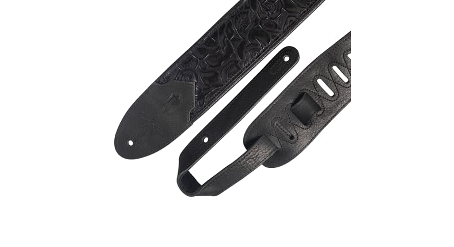 Levys M4WP -kitarahihna 3", Black Rose