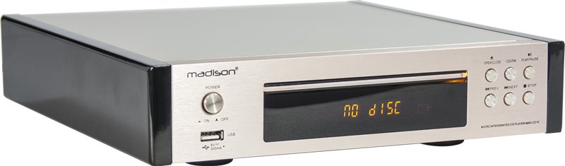 Madison CD-soitin ja FM-radio USB:llä