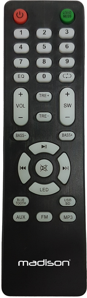 Madison CD-soitin ja FM-radio USB:llä