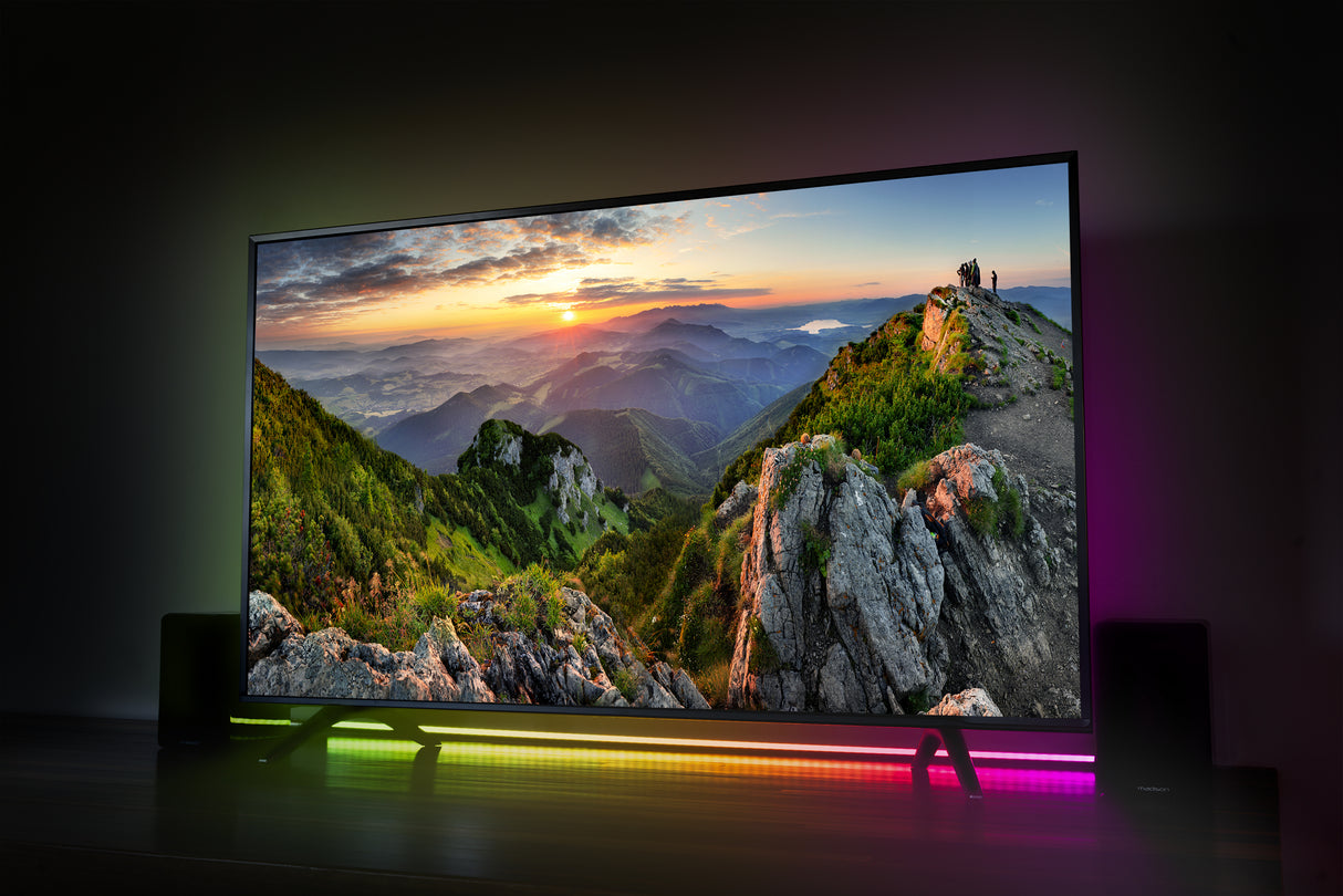 Ibiza Magic Color Stick RGB lattiavalo (musta)