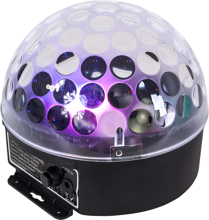 Ibiza Astro-Bat RGBA LED diskovalot