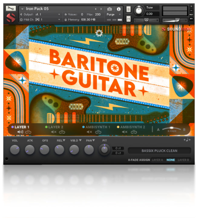 Iron Pack 5 - Baritone Kitarat