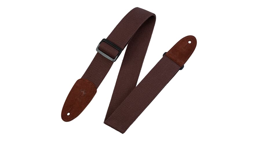 Levys MC8 kitarahihna 2", ruskea