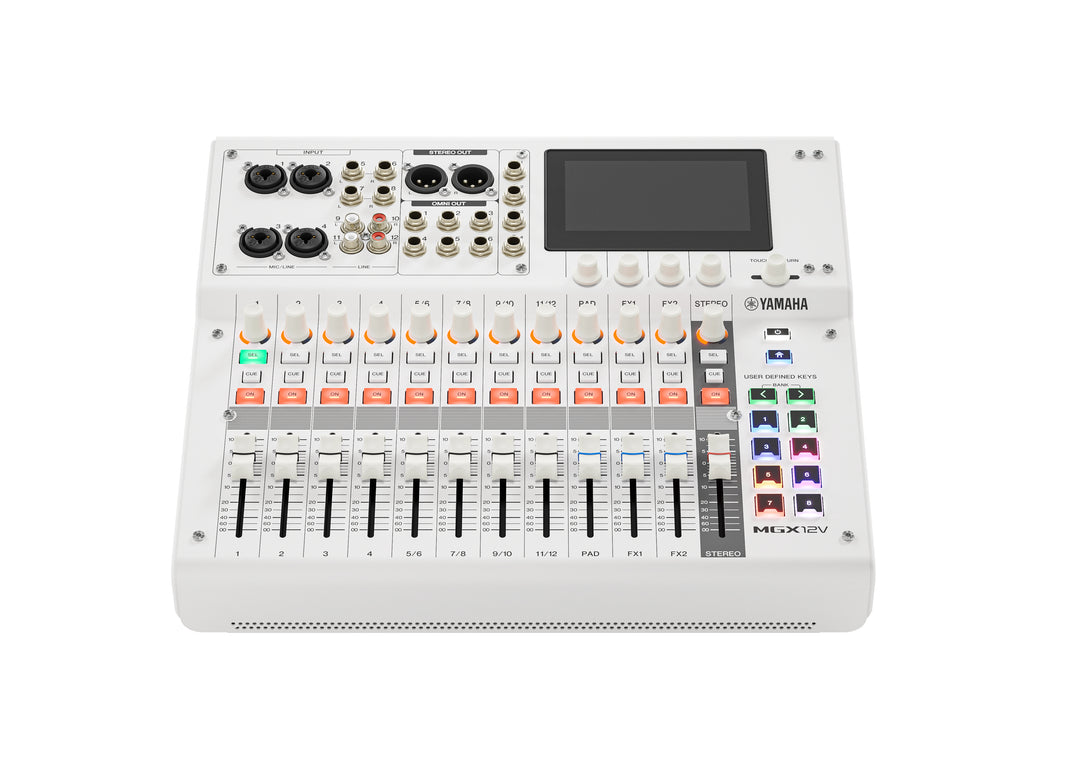 Yamaha MGX12V digitaalinen mikseri (valkoinen) - videoversio