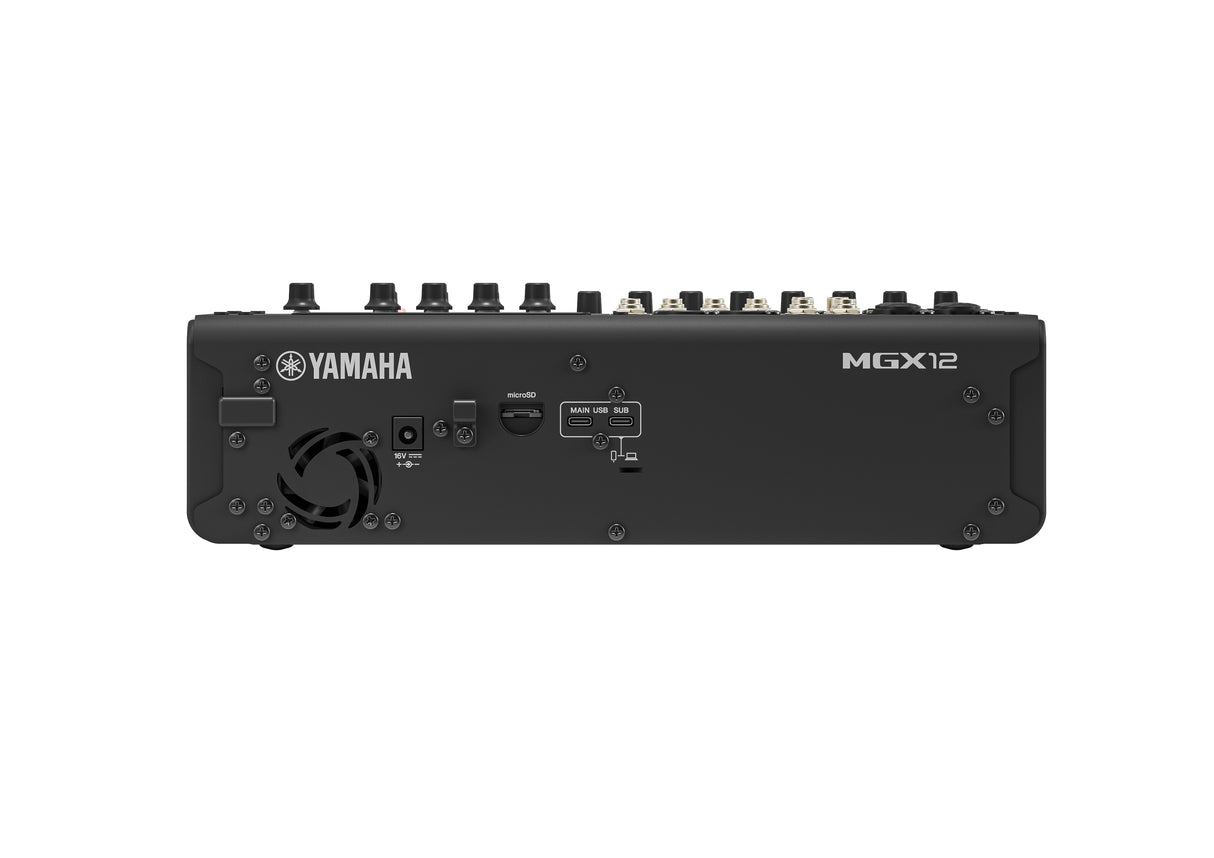 Yamaha MGX12 Digital Mixing Console (Sort)