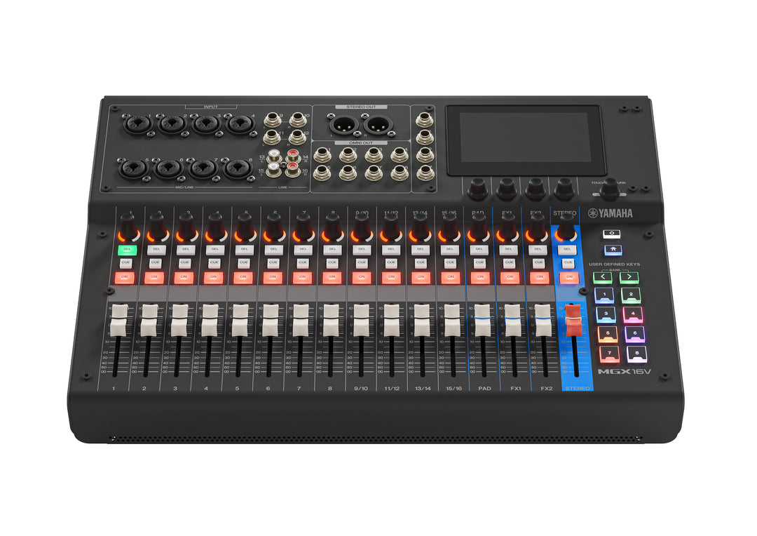 Yamaha MGX16V digitaalinen mikseripöytä (Sort) - Video Version