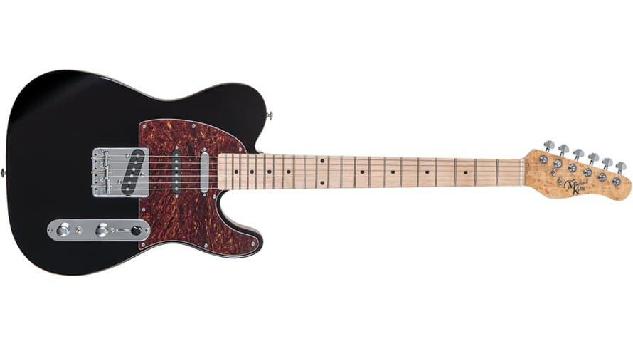 Michael Kelly Triple 50 -sähkökitara, Gloss Black