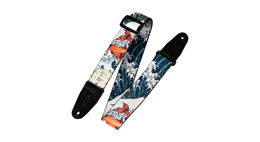 Levys MPD2 kitarahihna 2", koi fish