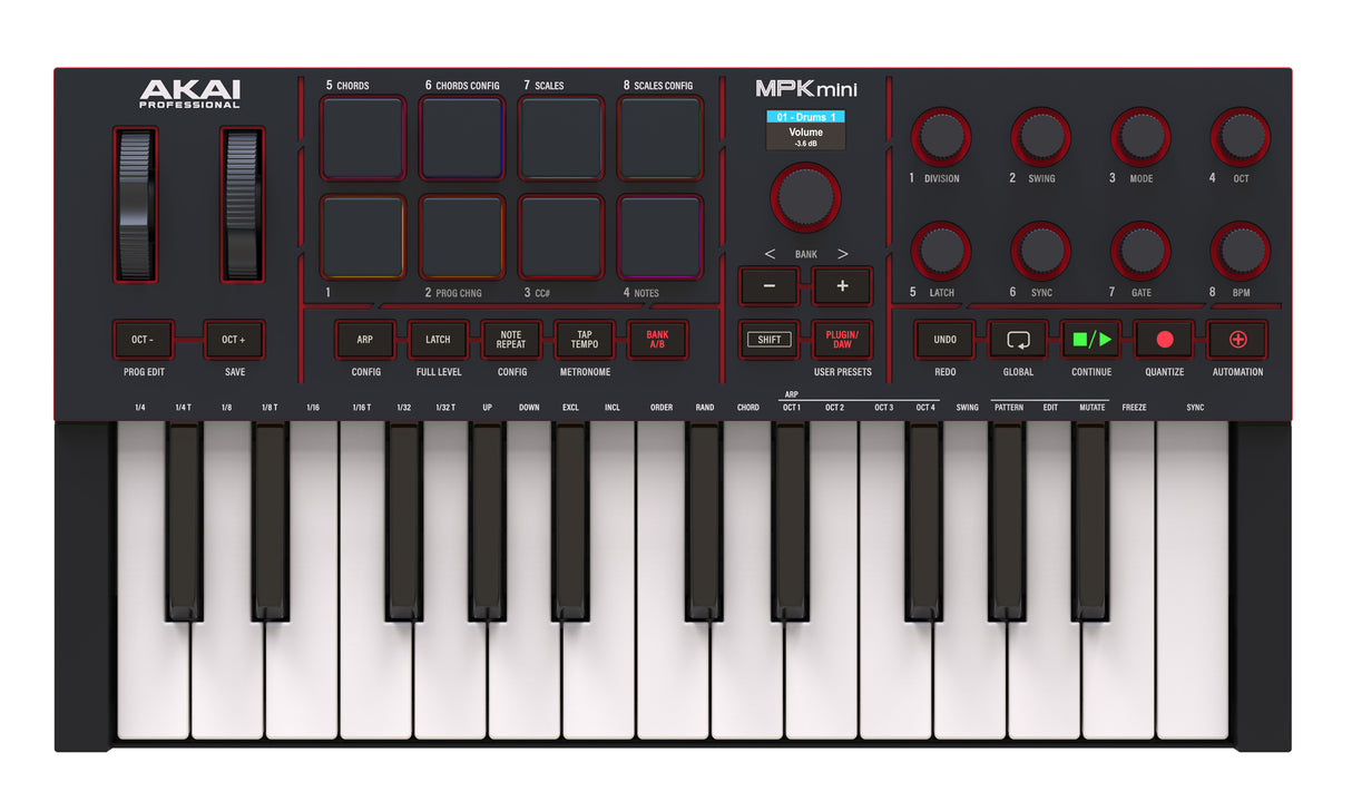 Akai MPK Mini Mk4 (Musta)