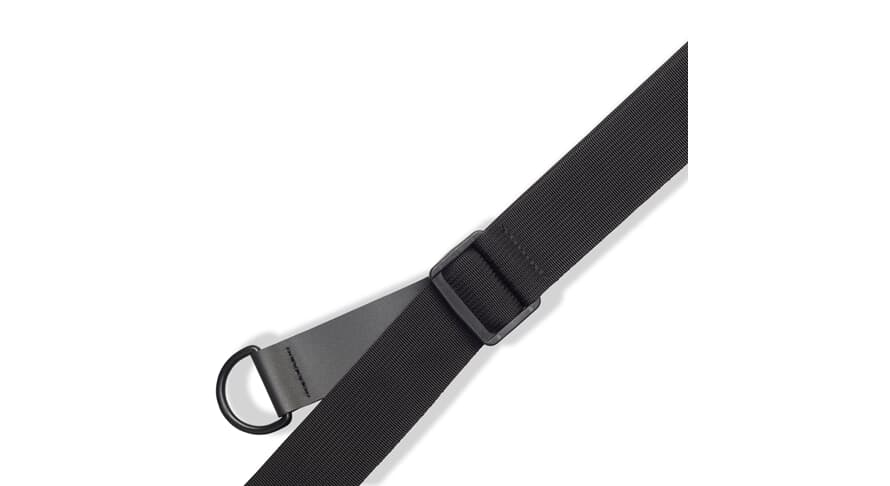 Levys MRHSS kitarahihna 3", tummanruskea, Right Height
