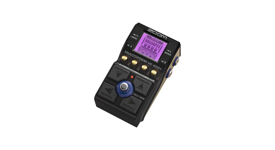 Zoom MS-80IR+ MultiStomp vahvistinmallinnukset
