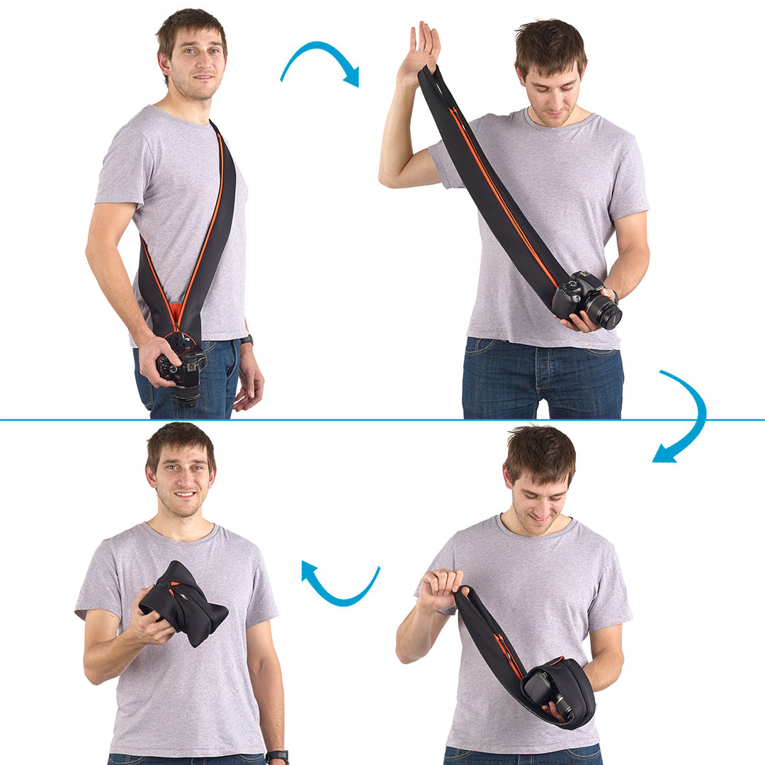 MyMiggo Padded Camera Strap and Wrap for SLR