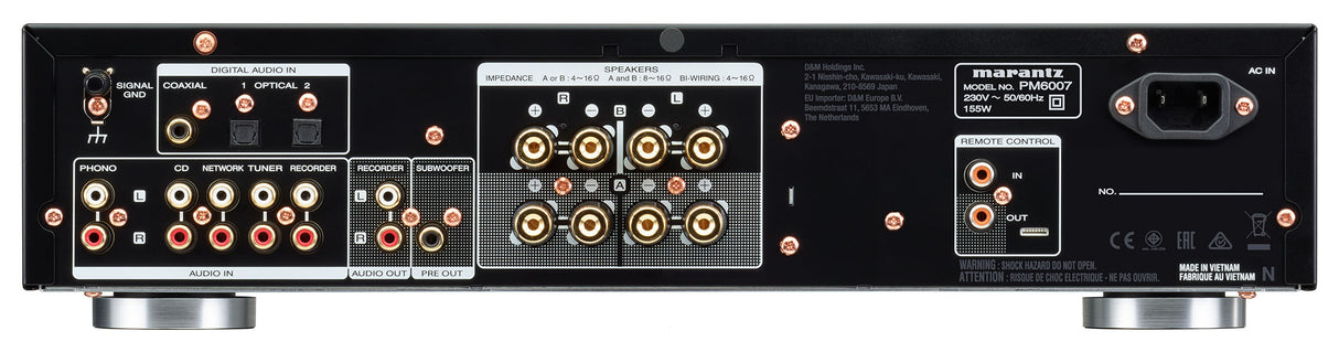 Marantz PM6007 HI-FI Vahvistin (Musta, 2x45W)